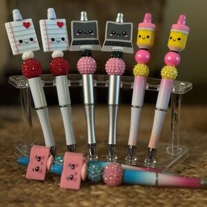 Cute Pens with Fun Toppers